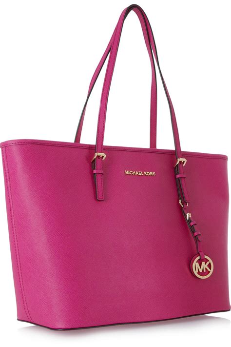 michael kors pink tota